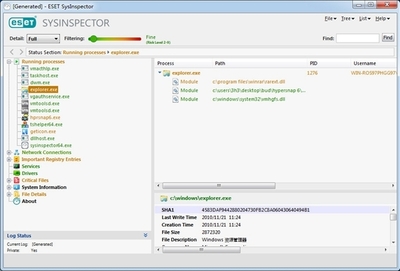 ESET Sysinspector (系統(tǒng)診斷軟件)綠色中文版 v1.4.1.0 專業(yè)數(shù)據(jù)處理服務與系統(tǒng)安全的得力助手